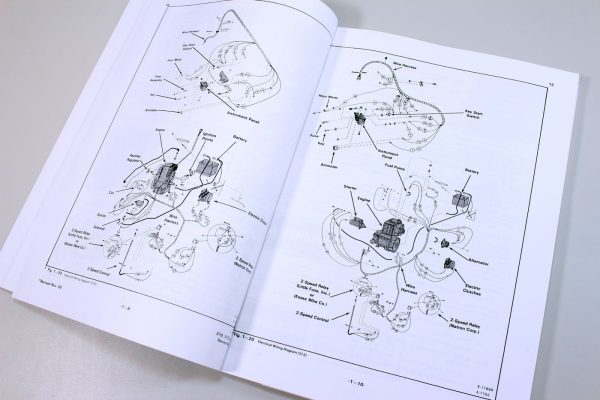 Bobcat 313 Skid Steer Loader Service Repair Manual Parts Catalog Shop Book - Image 4