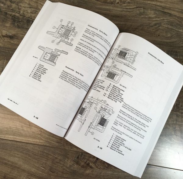 Farmall International 5088 5288 5488 Tractor Service Parts Operators Manual Set - Image 6
