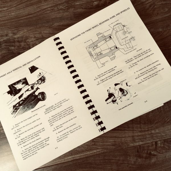 International 3400A Diesel Tractor Service Manual Set Shop Book Workshop D-179 - Image 7