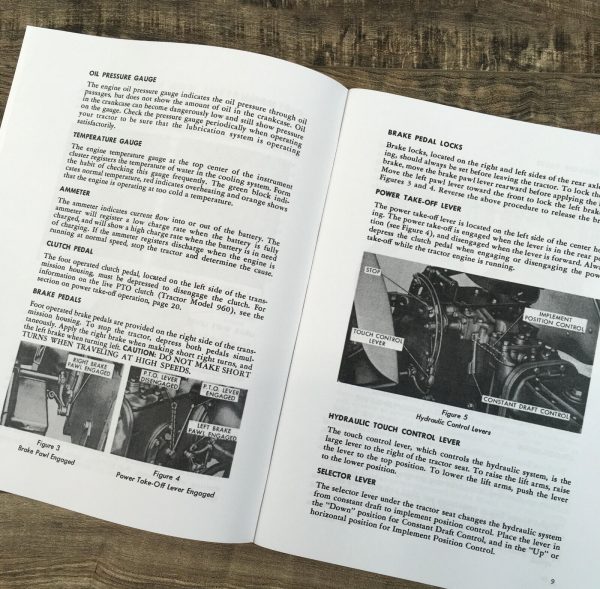 Ford 700 900 Series Tractor Operators Manual Owners Book Maintenance - Image 6