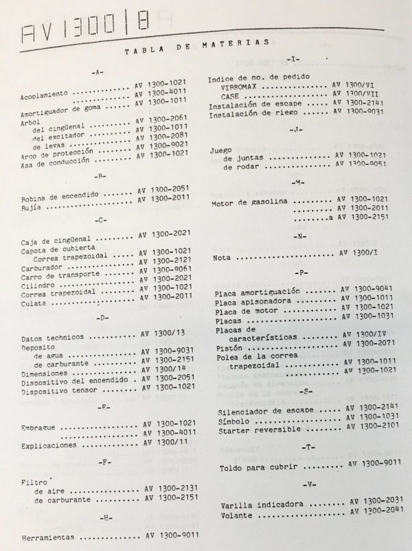 Case Vibromax AV1300 Honda GX 140 Vibrating Plate Parts Manual Catalog Assembly - Image 7