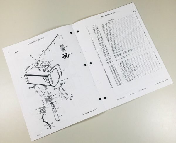 Massey Ferguson 72 Moldboard Plow Parts Manual Catalog Book Schematic Numbers - Image 5