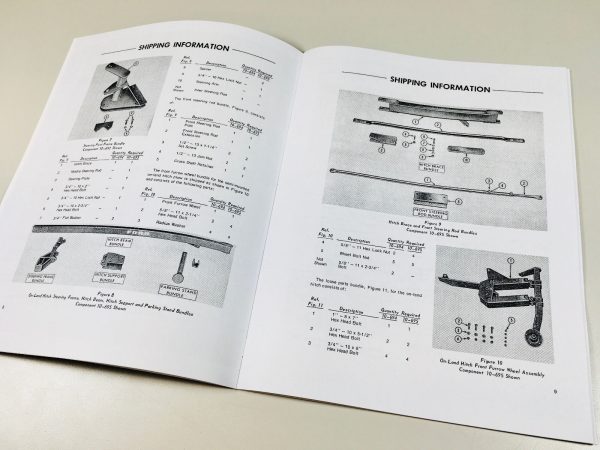 Ford 142 Plow Operators Owners Assembly Manual Set - Image 8