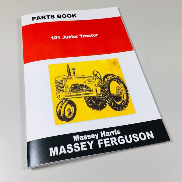 Massey Ferguson Massey Harris Mf 101 Junior Tractor Parts Book Catalog Manual