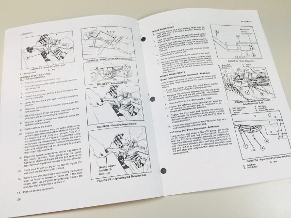 Allis Chalmers T-800 T-811 T-816 T-818 Lawn Garden Tractor Operators Manual - Image 4