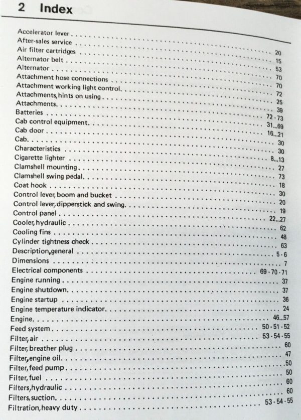 Case 60 75 90 115 160 Excavator Operators Manual Owners Book Maintenance - Image 3