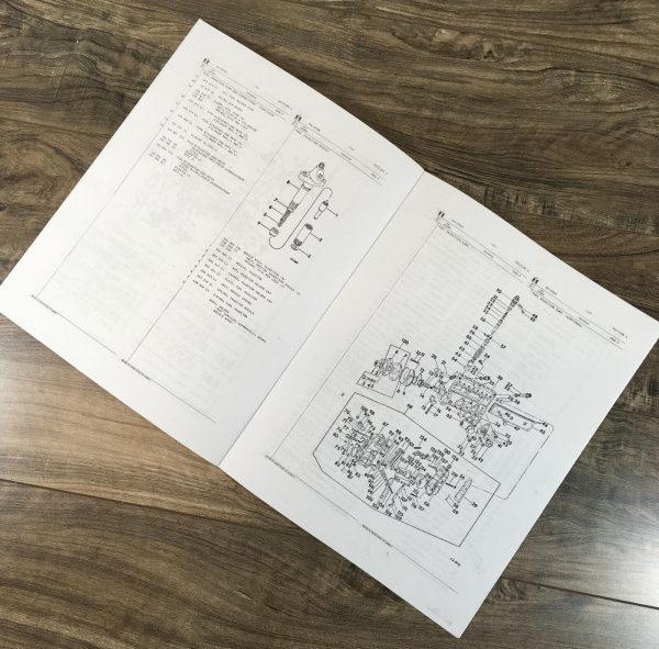 International Dv550B 8 Cylinder Diesel Engine Parts Manual Catalog Book Assembly - Image 5