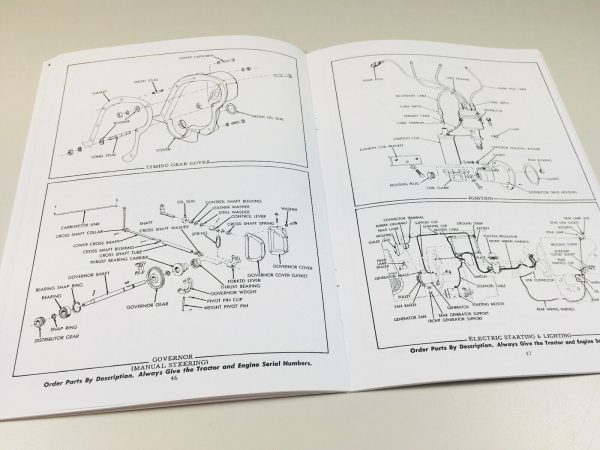 Allis Chalmers D-17 Series I Gas Tractor Owners Operators Manual Serials 1001+ - Image 6