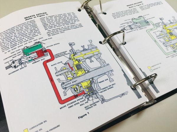 Case 2470 Tractor Service Manual Parts Catalog Shop Repair Book Overhaul Set - Image 5