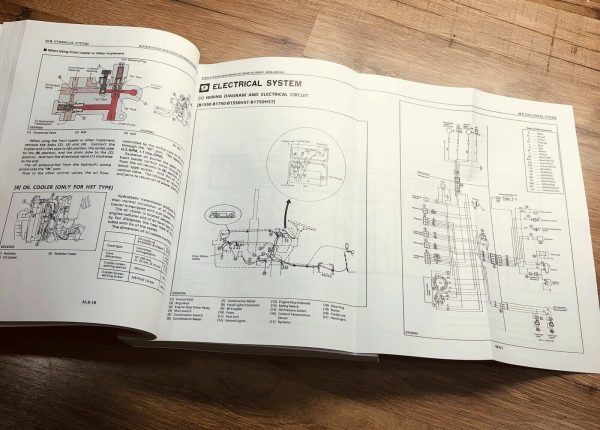 Kubota B1750Hst-D Tractor Service Manual Parts Catalog Operators Repair Shop 4Wd - Image 12