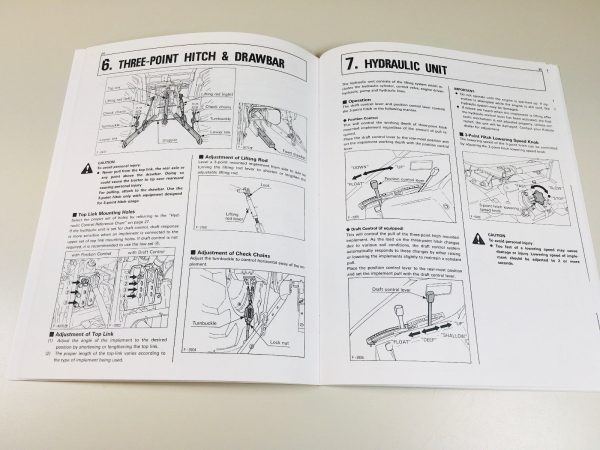 Kubota L2250 L2550 L2850 L3250 Tractor Operators Owners Manual Printed Book New - Image 4