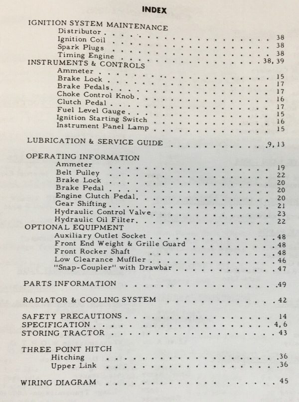 Allis Chalmers D-10 D-12 Tractor Operators Manual Series Iii 3 Owner S/N 9001-Up - Image 3