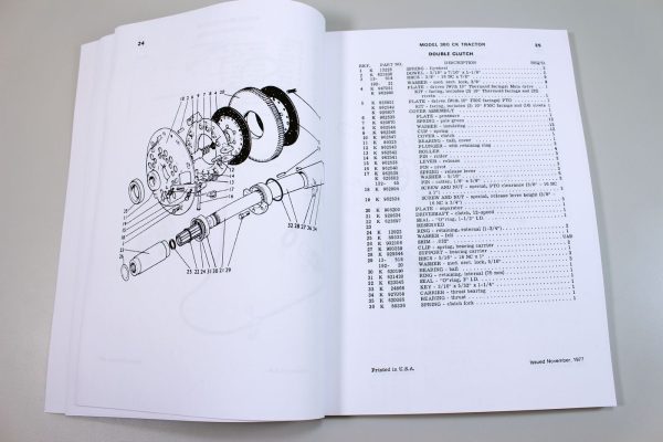 Case 380Ck General Purpose Low Center Gravity Tractor Parts Catalog Manual B1273 - Image 6