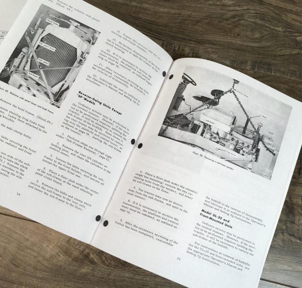 International 450 460 560 660 Tractor Harlo Forklift Service Manual Repair - Image 5