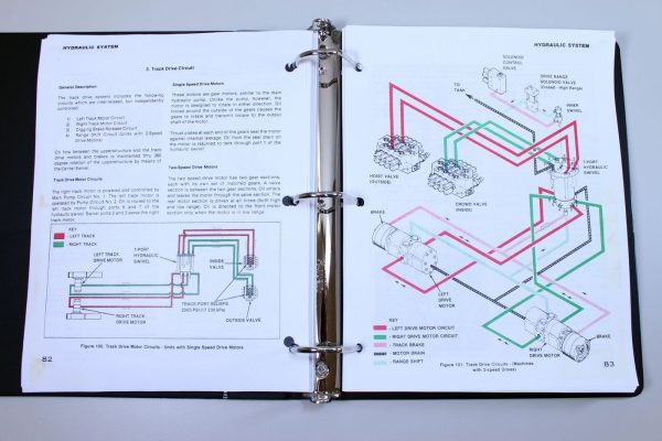 Case Drott 40D Crawler Excavator Service Repair Manual Parts Catalog Shop Set - Image 7