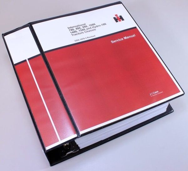 International 886 Tractor Service Parts Operators Manual D-358 Engine S/N14472+ - Image 10