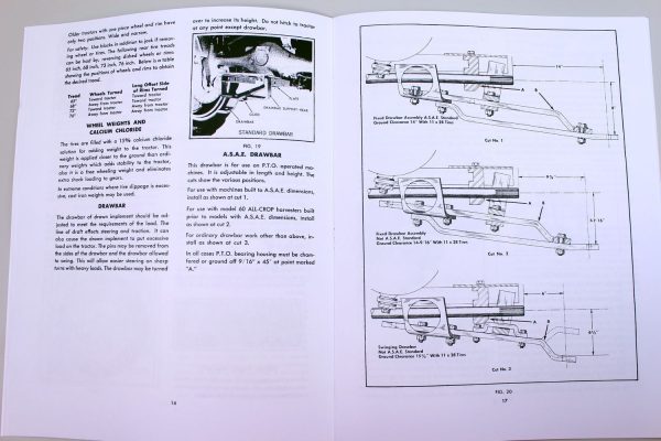 Allis Chalmers Wc Tractor Operating Maintence Parts Owners Operators Manual - Image 5