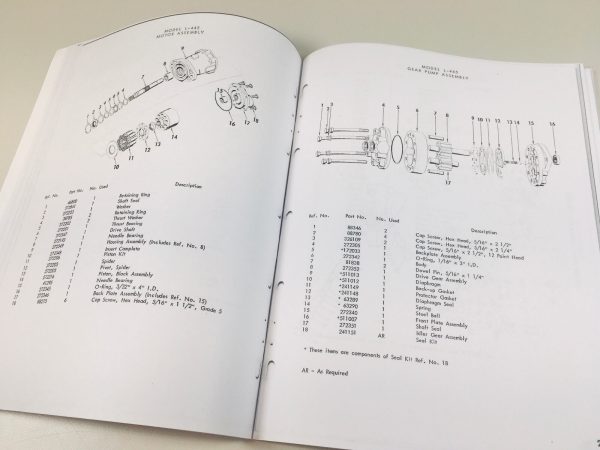 Sperry New Holland L445 Utility Loader Skid Steer Service Parts Catalog Manual - Image 4