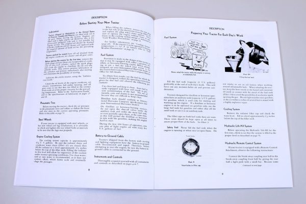 New International Farmall Super M Mv Tractor Owners Operators Manual Maintenance - Image 3