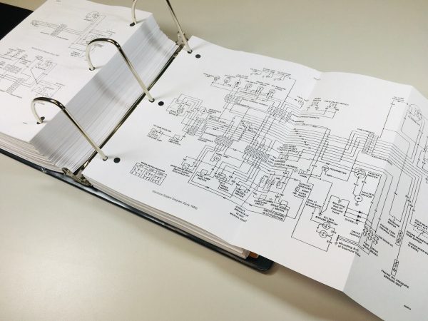 Case 1080B Excavator Service Technical Manual Shop Repair Parts Catalog Set - Image 8