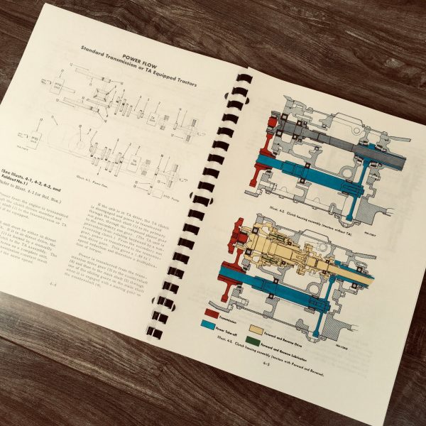 Farmall International I-544 2544 Tractor Service Chassis Manual Shop - Image 4