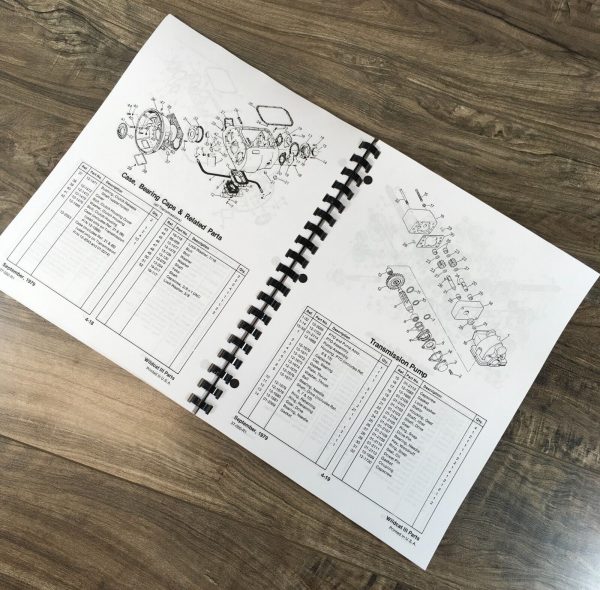 Steiger Wildcat III WC Tractor Parts Manual Catalog Book Assembly Schematics - Image 6