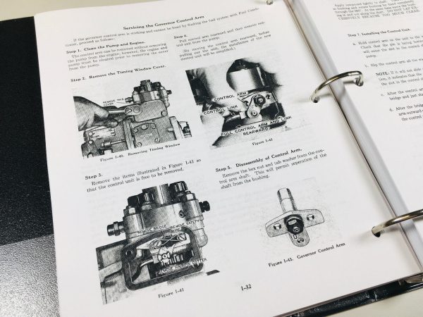 Case 410 411 412 413 420 425 Tractor Service Manual Repair Overhaul Power Units - Image 5