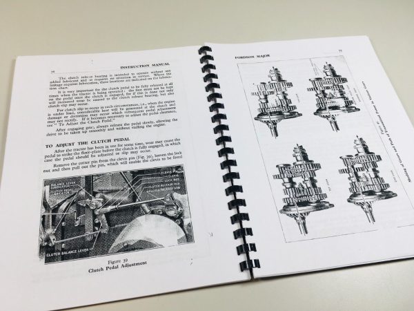 Ford Fordson Super Major Tractor Service Repair Manual Set Shop Technical Book - Image 8