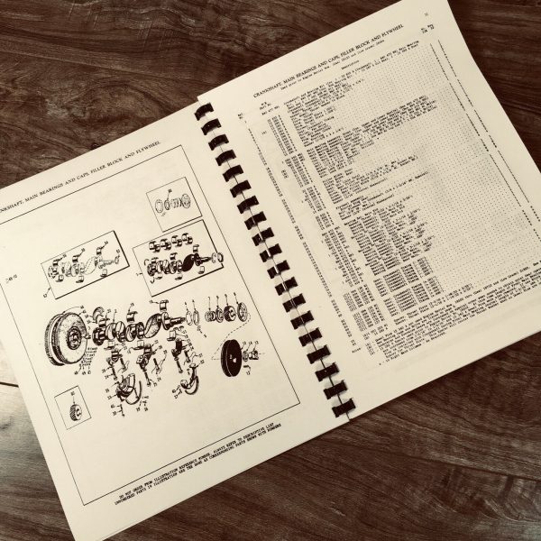 Massey Harris 22 22K Tractor Parts Manual Catalog Book Assembly Schematics - Image 4