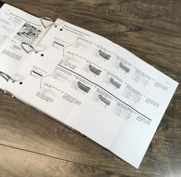 Case 1835B Skidsteer Service Manual Parts Catalog Operators Owners Repair Set - Image 7