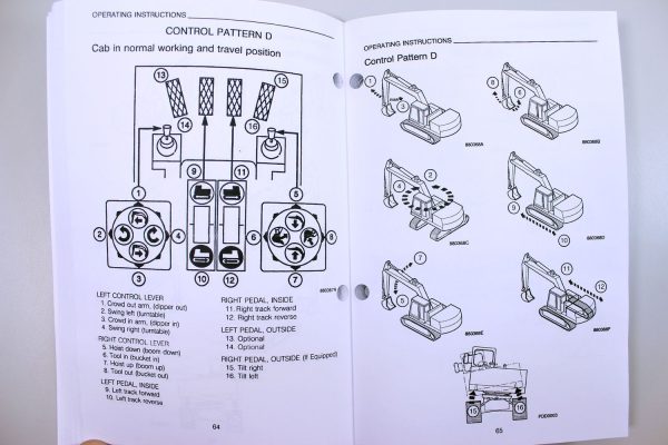 Case 888 Crawler Excavator Service Parts Operators Catalog Manuals In Binder - Image 6