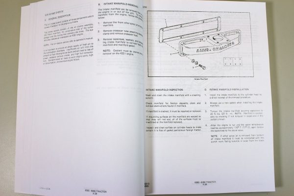 Allis Chalmers 6060 6080 Tractor Service Operator Manuals Technical Shop Repair - Image 6