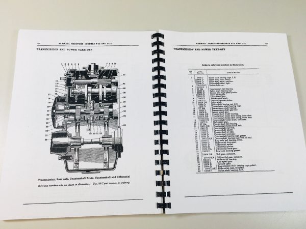 Mccormick Deering Farmall F12 F14 Tractor Parts Manual Catalog International - Image 8