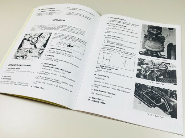 MASSEY FERGUSON MF 50 Industrial TRACTOR PARTS OPERATORS MANUAL CATALOG SET - Image 8