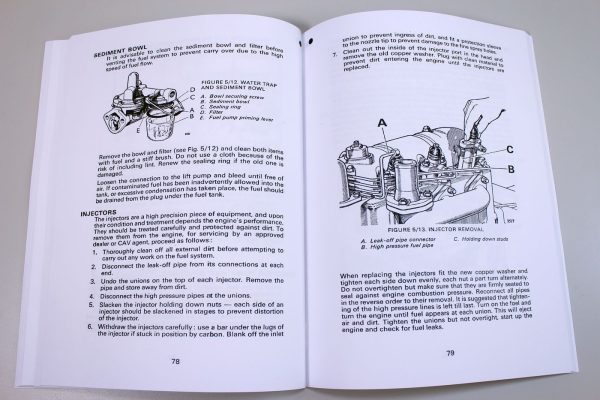 Case David Brown 885 N 885N Tractor Operators Owners Manual Maintenance Book - Image 9