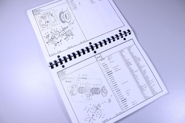 Massey Ferguson 261 Tractor Parts Catalog Manual Book Assembly Numbers - Image 3