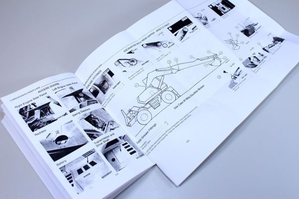 Ji Case 1085C Cruz-Air Excavator Owners Operators Manual Book Maintenance - Image 6