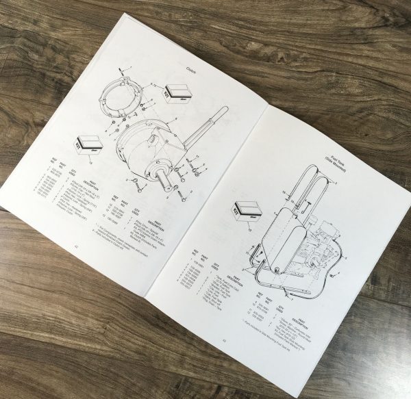 Onan P224 Ol24 Lx990 Engine Parts Manual Catalog Book Assembly Schematics 24Hp - Image 7