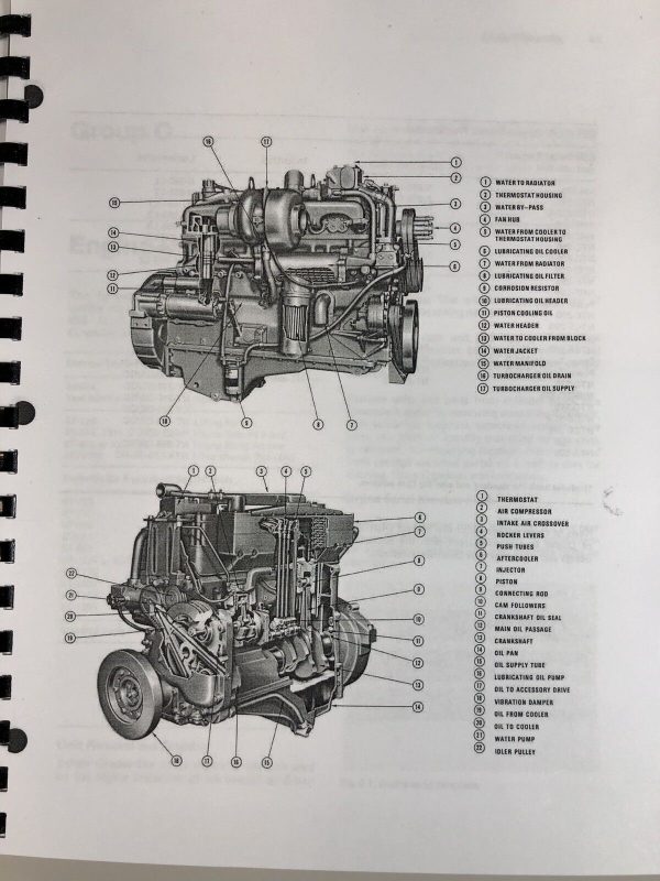 335 350 365 400 Cummins Engine Service Manual Repair Shop Overhaul 855Ci Diesel - Image 4