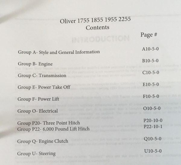 Oliver 1855 Tractor Service Parts Manual Set Repair Workshop Shop Catalog Book - Image 12