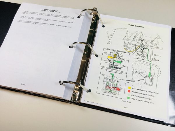 Case W7E Loader W7 E Series Service Manual Repair Technical Shop Book In Binder - Image 9