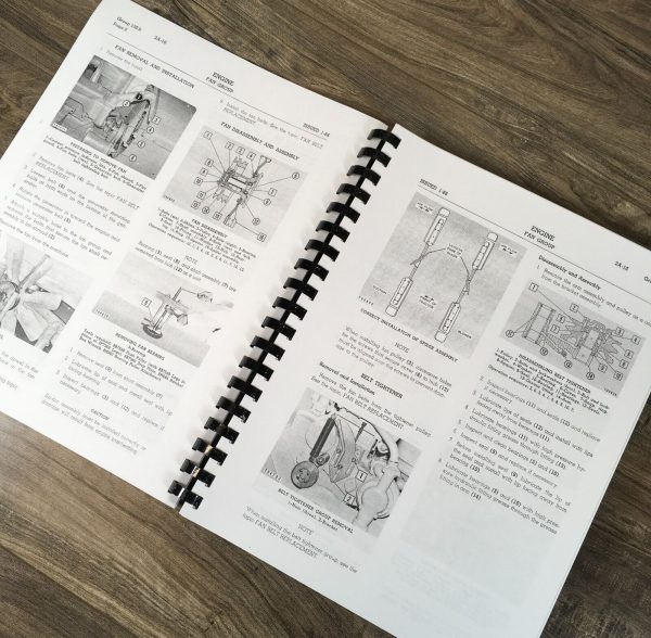 Caterpillar D7 Diesel Crawler Tractor Service Manual Set Workshop 48A6393-UP - Image 6