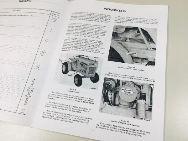 International Cub Cadet 70 100 Lawn Garden Tractor Operators Owners Manual Mower - Image 3