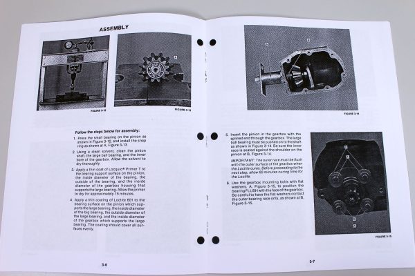 Sperry New Holland Square Balers Gearbox Service Repair Shop Manual Rectangular - Image 7