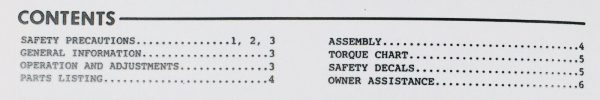 Ford 781B Rear Blade Operators Owners Manual - Image 2