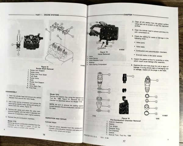 Ford 1110 1210 Tractor Service Manual Repair Shop Technical Workshop Overhaul - Image 5