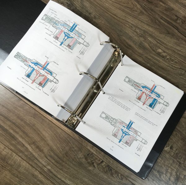 International 21026 Diesel Tractor Service Parts Manual Set Repair Dt-407 Shop - Image 12