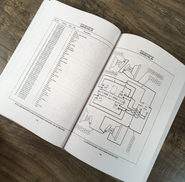 Terex 390E Trashmaster Landfill Compactor Parts Manual Catalog Book Assembly IBH - Image 9