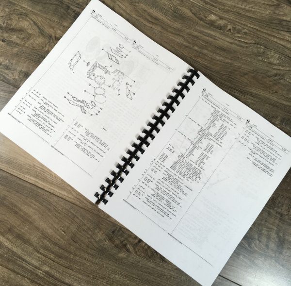 International 504 Diesel Tractor Parts Operators Manual Set Catalog Book D-188 - Image 8