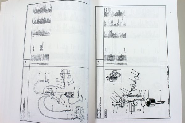 Massey Ferguson Mf 3140 Tractor Parts Catalog Manual Book Exploded Views Numbers - Image 5